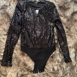 Sequin Women's Bodysuit